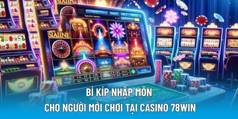 Bí kíp nhập môn cho người mới chơi tại casino 78WIN