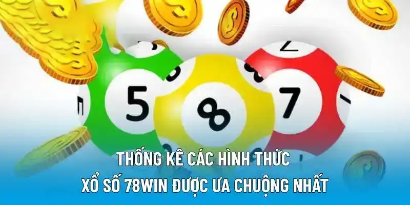 Thống kê các hình thức xổ số 78WIN được ưa chuộng nhất
